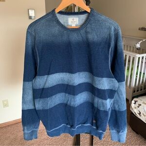 True Grit Pullover Sweatshirt Blue Men’s Medium